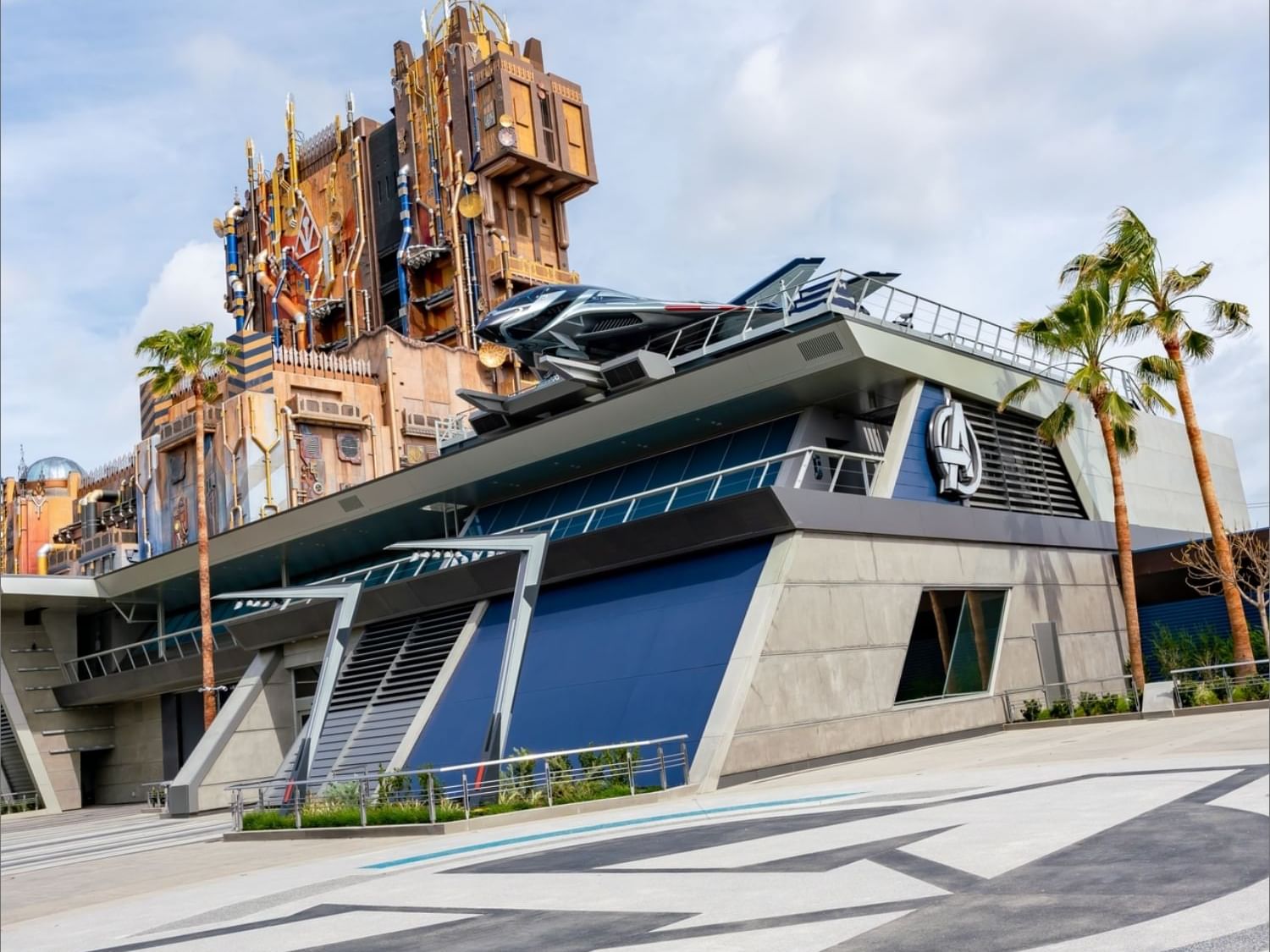 Avengers Campus attractions at Disney California Adventure Park