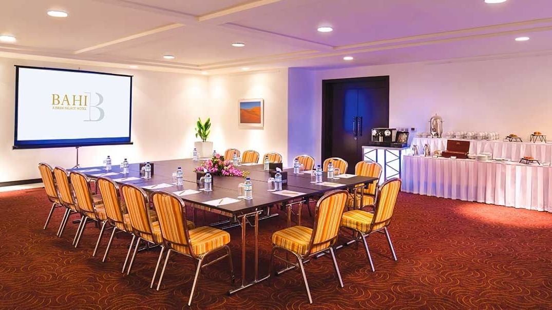 Meeting Room at Bahi Ajman Palace Hotel