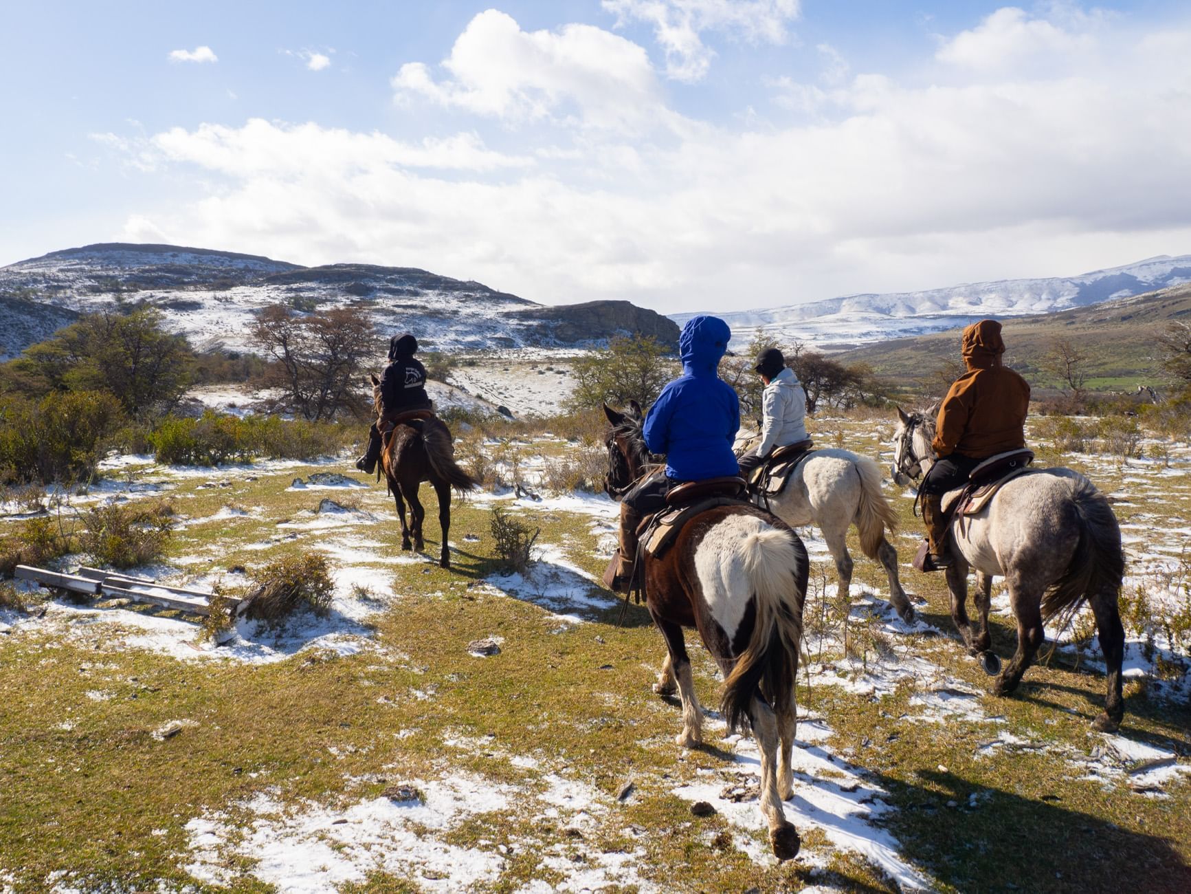 Horseback Riding at Sofia Lake near The Singular Patagonia