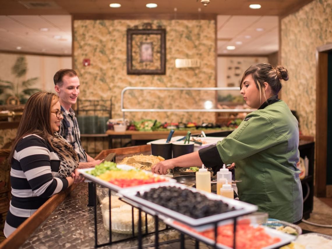 Pasta Bar Dining at MCM Elegante Hotel Odessa