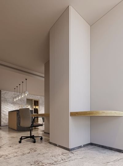 Work desk & chair in a room at Joudyan Red Sea Mall 