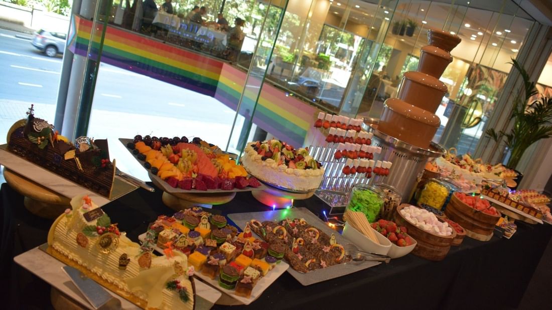 Dessert buffet Christmas