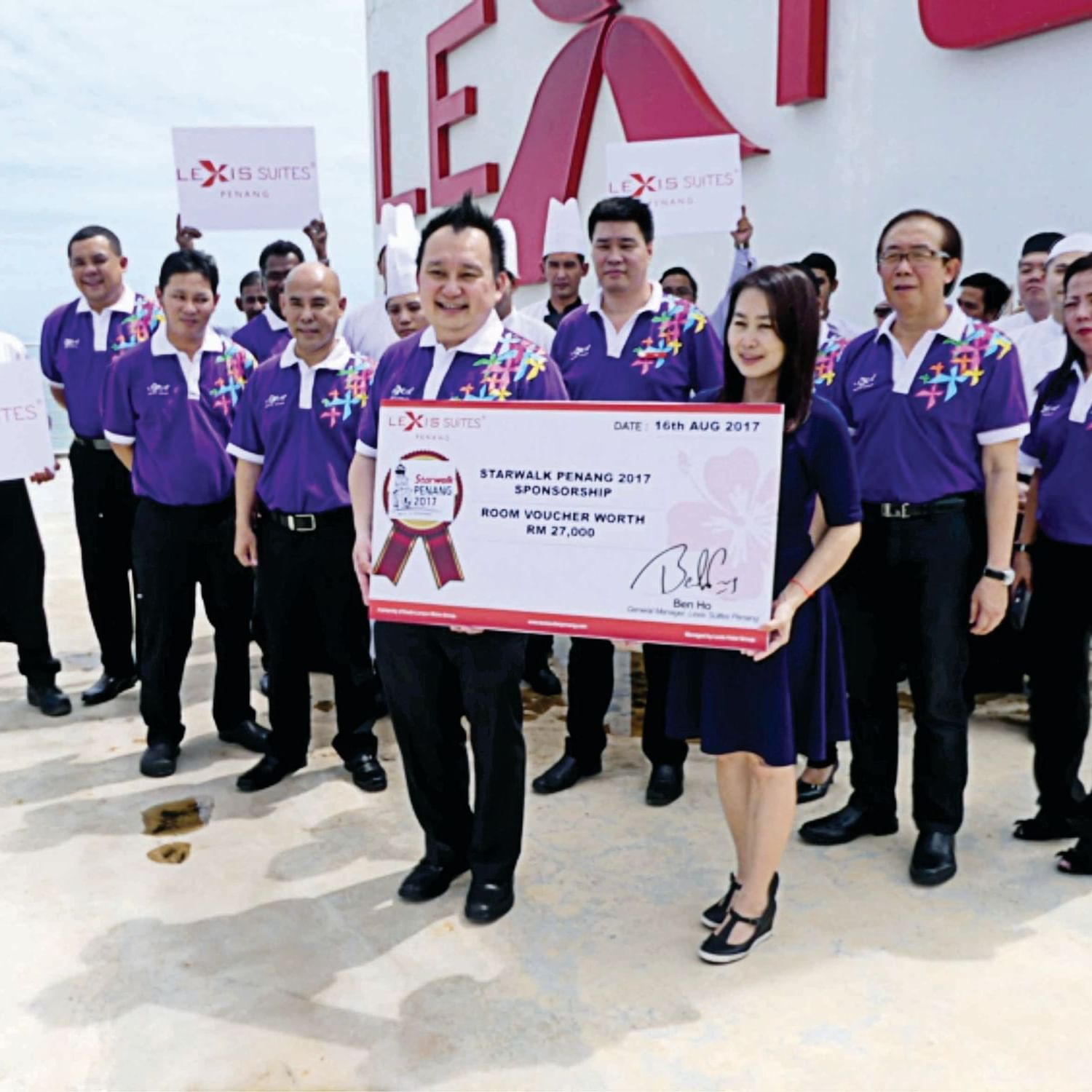 CSR 2017 - Starwalk | Lexis Suites® Penang