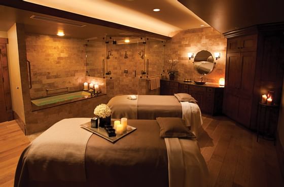 Couple's Treatment Room in the Spa at Stein Eriksen Lodge