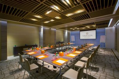 Meeting room at Grayton Hotel Dubai