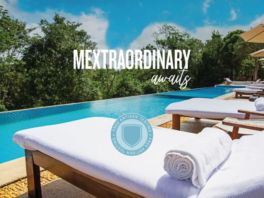 Promotional poster of Mextraodinary of the La Coleccion Resorts