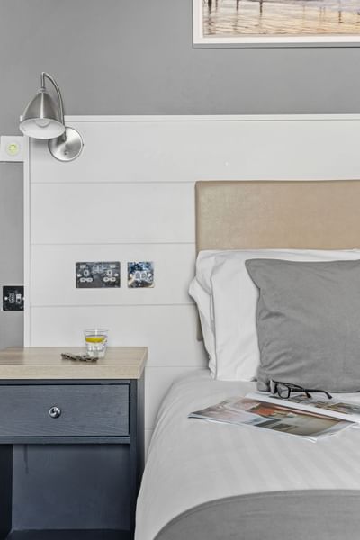 Standard Twin Room at The Grand Atlantic Hotel in Weston-super-Mare