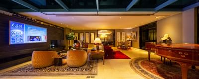 Grand Living area of President Suite at Hotel Eclat Beijing