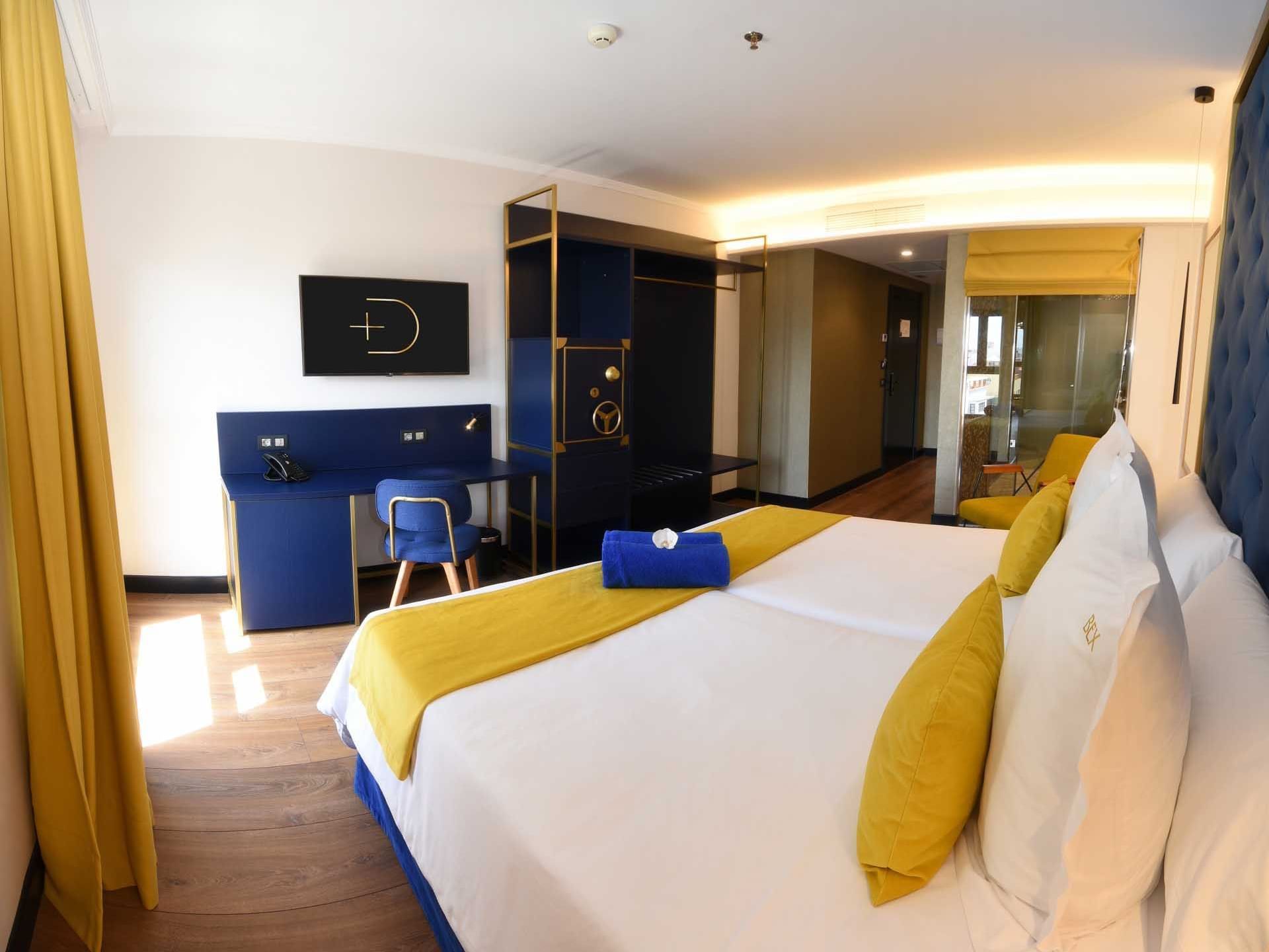 Habitación Deluxe Twin en hotel Design Plus Bex