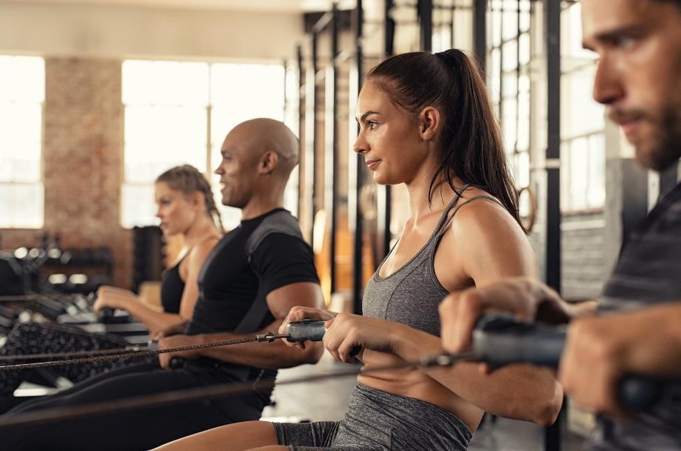 Do rowing machines build muscle?