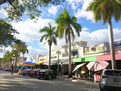 Shops at Downtown Hollywood near Costa Beach Resort