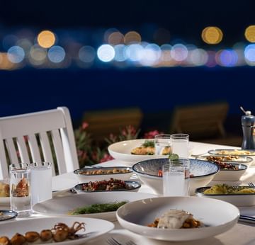 Aegean and Mediterranean cuisine at Yamas À la Carte Restaurant, Titanic Luxury Collection Bodrum