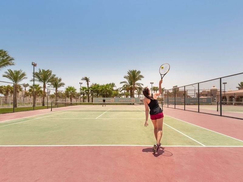 Tennis at Pickalbatros Aqua Vista Resort in Hurghada