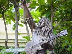 Statue of Bob Marley at Bob Marley Museum near Terra Nova