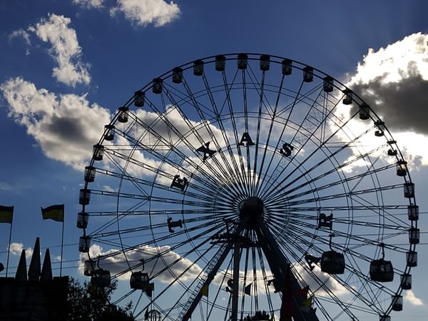 Giant Ferris Wheel at the Texas State Fair near Warwick Melrose