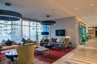 Lobby at Grayton Hotel Dubai