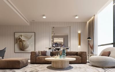 Set of sofa in living room at Joudyan Red Sea Mall