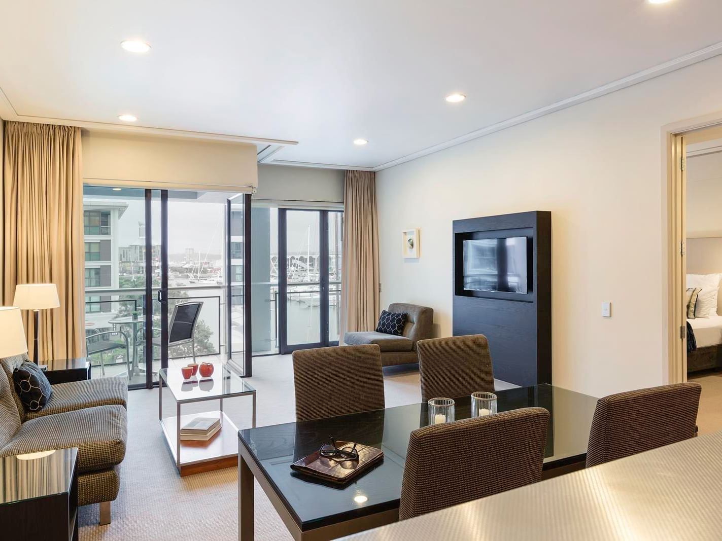 Living Area in Rooms at the Sebel Auckland Viaduct Harbour