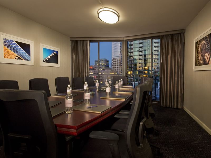 Interior of the Executive Board Room at Warwick Seattle