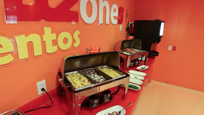 Close-up of the buffest area in One Xalapa Las Ánimas