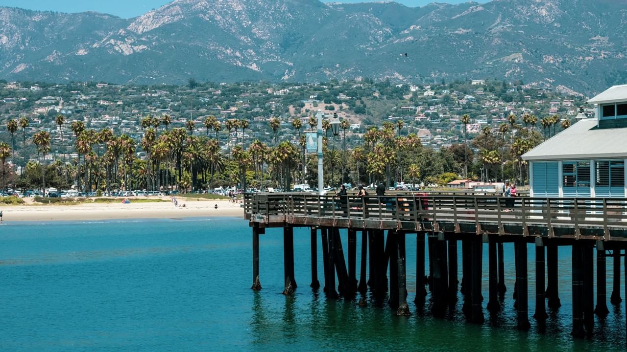 Stearns Wharf in Santa Barbara