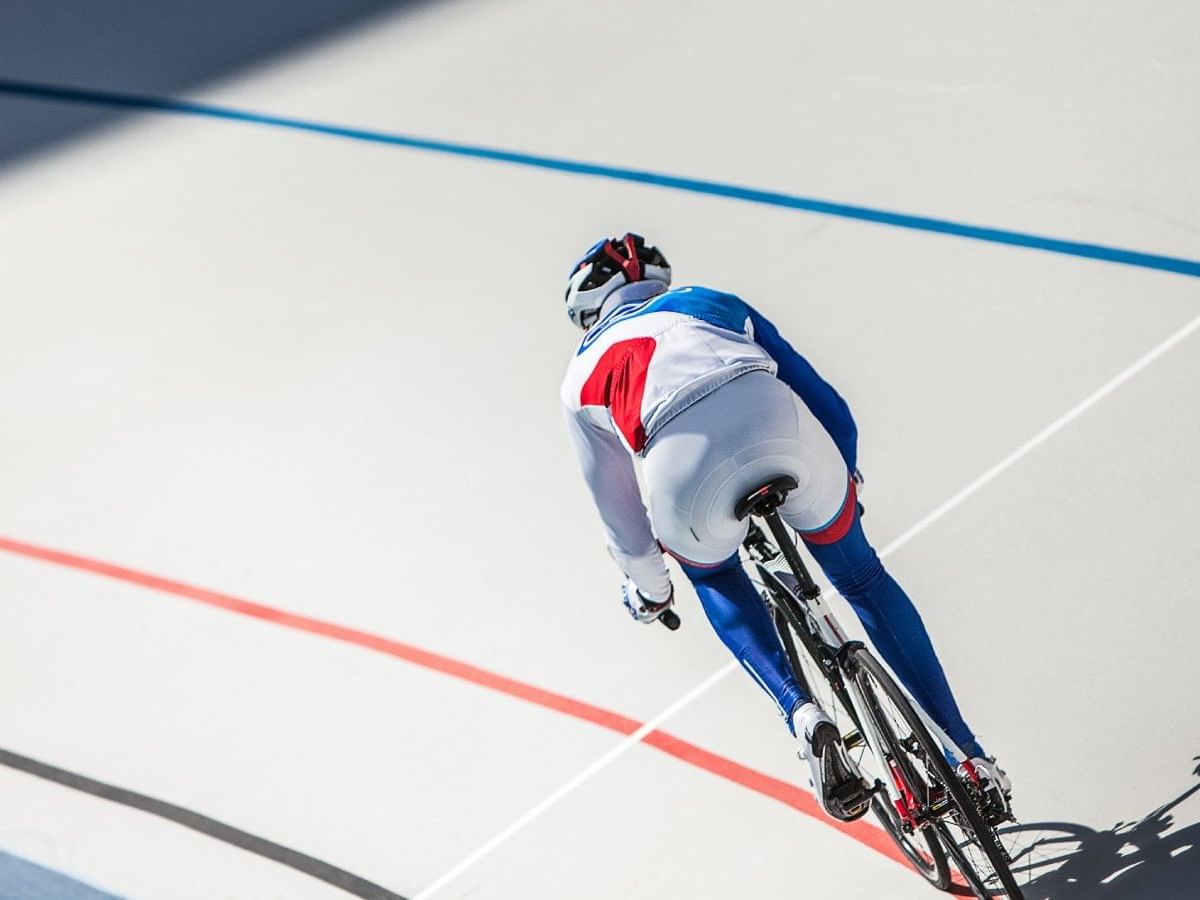 Agustin Melgar Olympic Velodrome near Grand Fiesta Americana