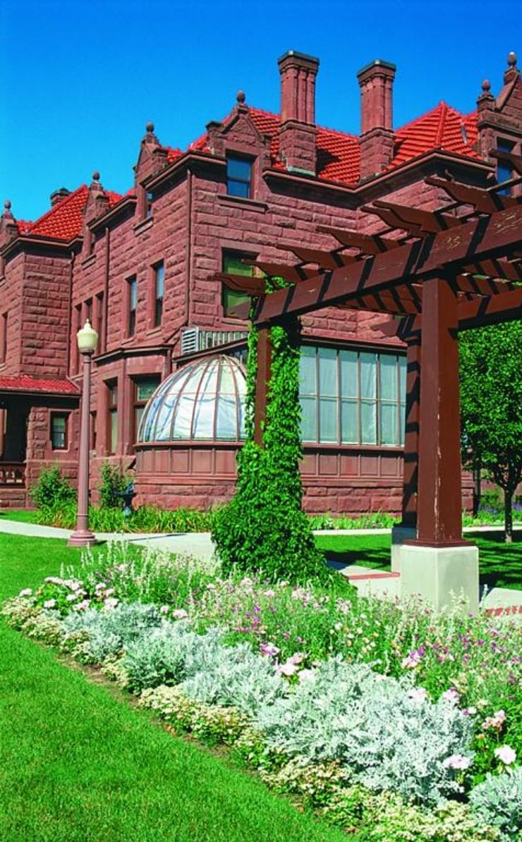 Exterior view of Moss Mansion Museum near Boothill Inn & Suites