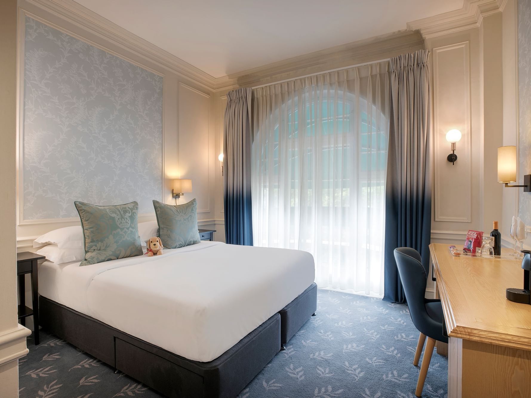 Interior of Double Room at Sloane Square Hotel
