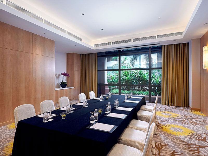 Conference setup in Oakwood Room at Paradox Singapore