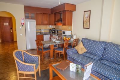 Sunset Harbour Club One Bedroom Living Room