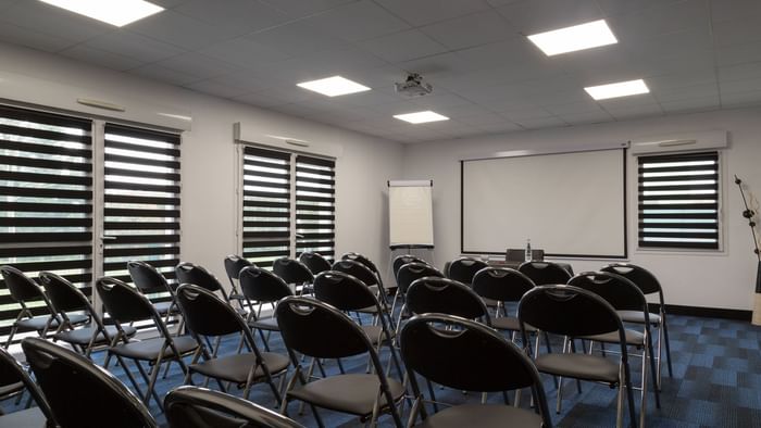 Interior of a meeting room at Actuel Hotel