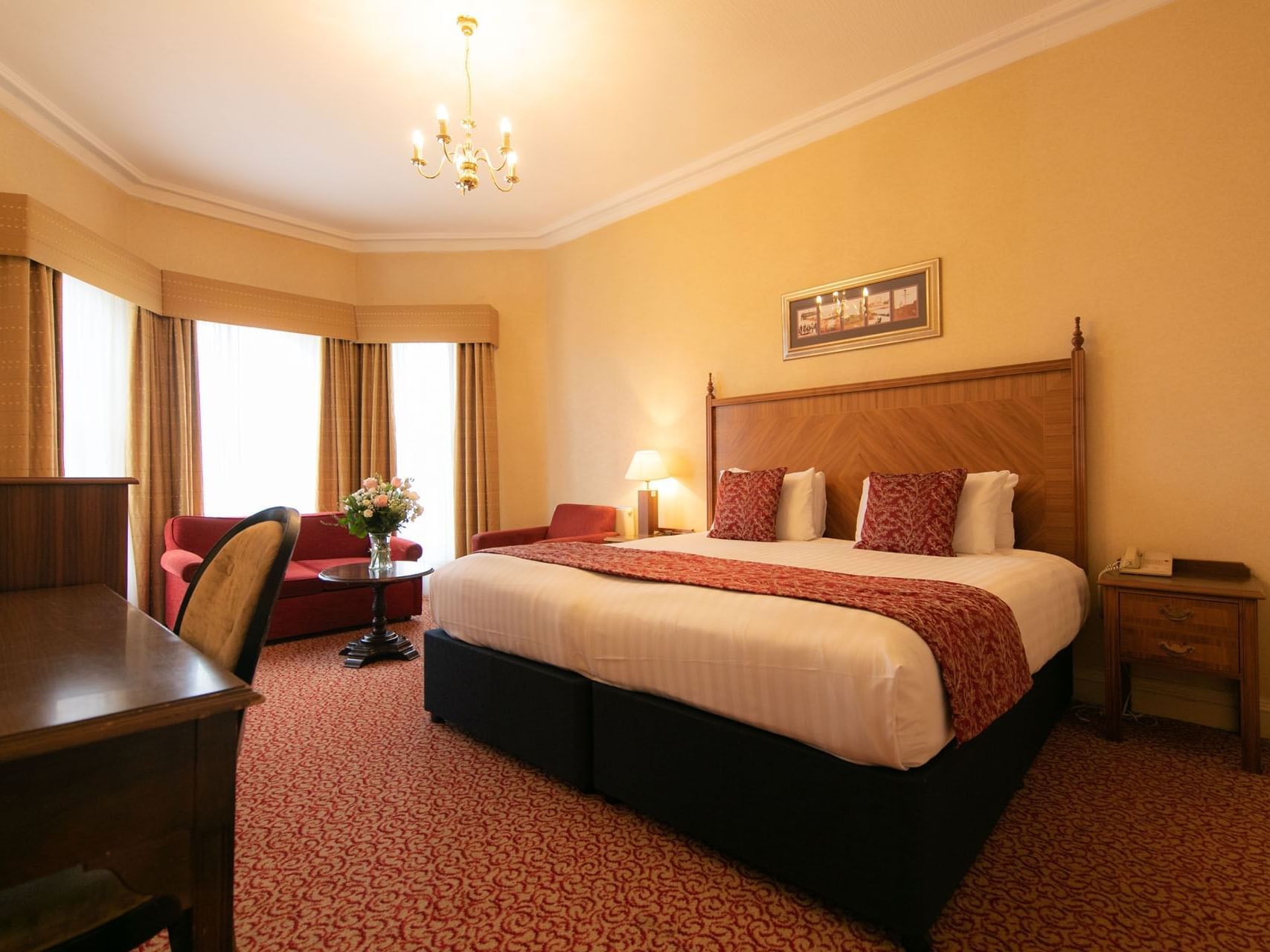 Deluxe Sea View Double Room at The Imperial Hotel Blackpool