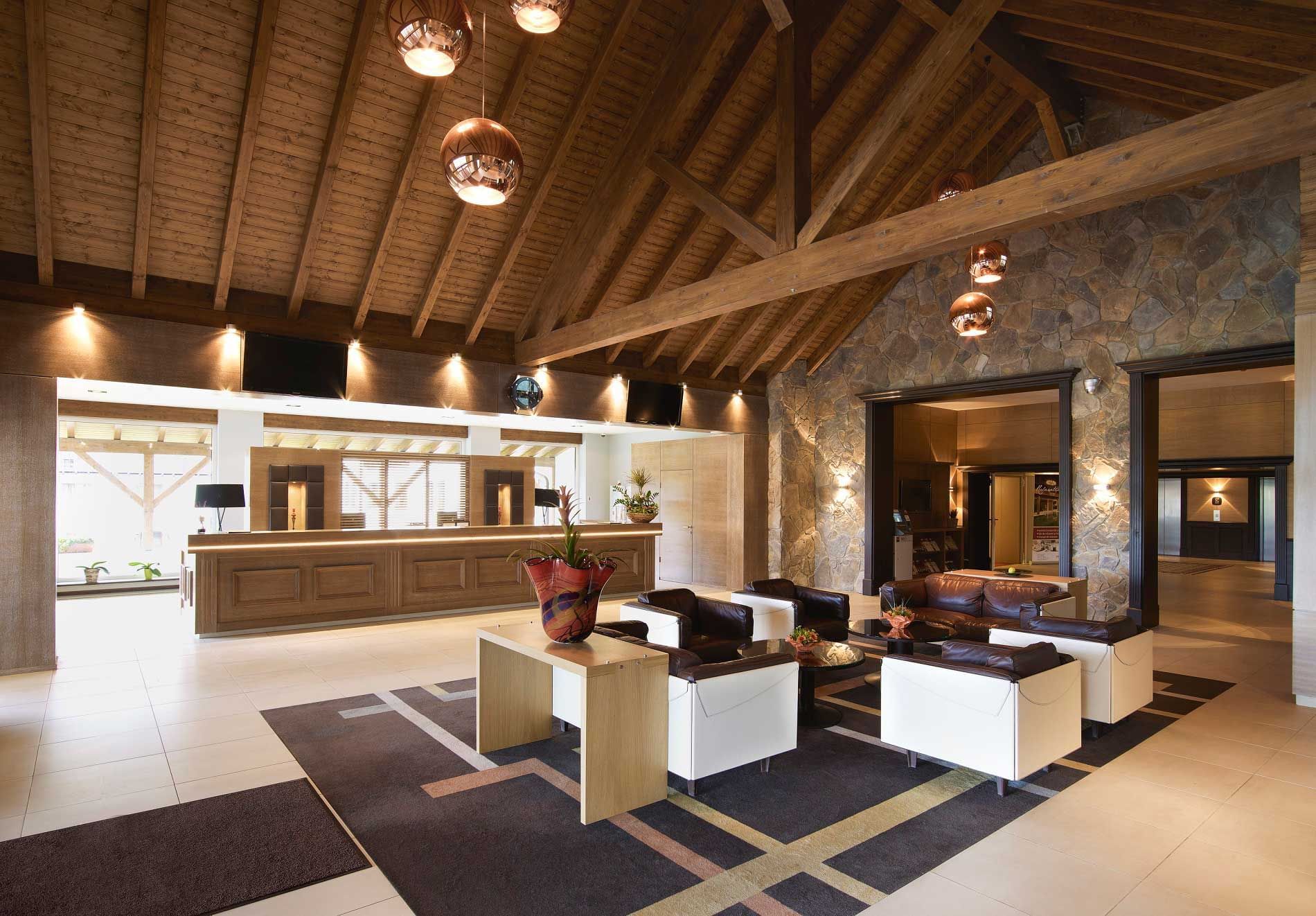 Lobby at Ana Hotels Sport Poiana Brasov in Romania