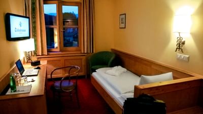 Single Room at Tiefenbrunner Hotel in Kitzbühel, Austria