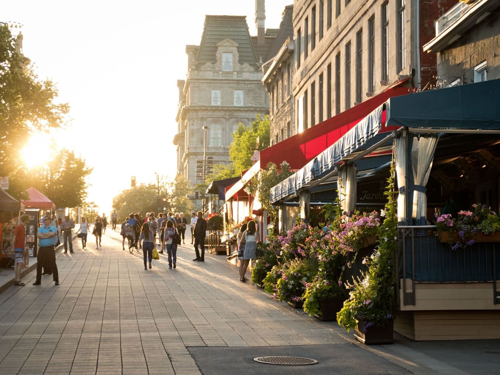 The Old Port of Montreal near Honeyrose Hotel