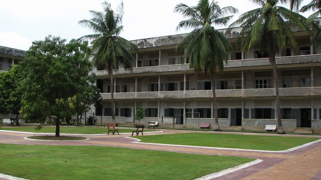 Exterior view of Tuol Sleng Genocide Museum near Sunway Hotel Phnom Penh