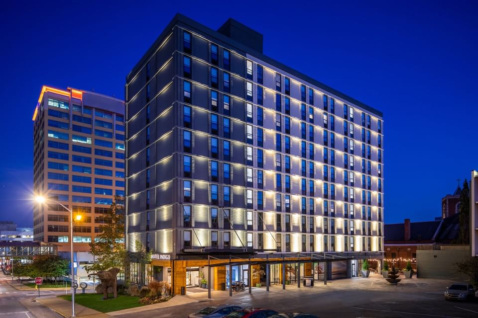 Exterior of Hotel Indigo Chattanooga at Defoor Hospitality 