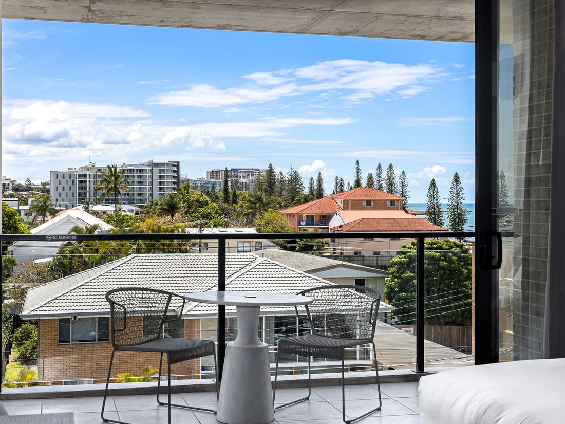 north facing balcony view