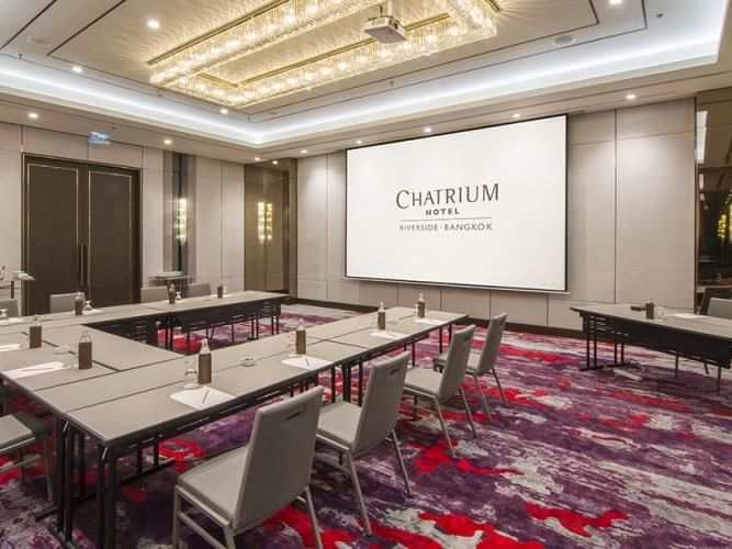 Interior of The River meeting room at Chatrium Hotel Bangkok