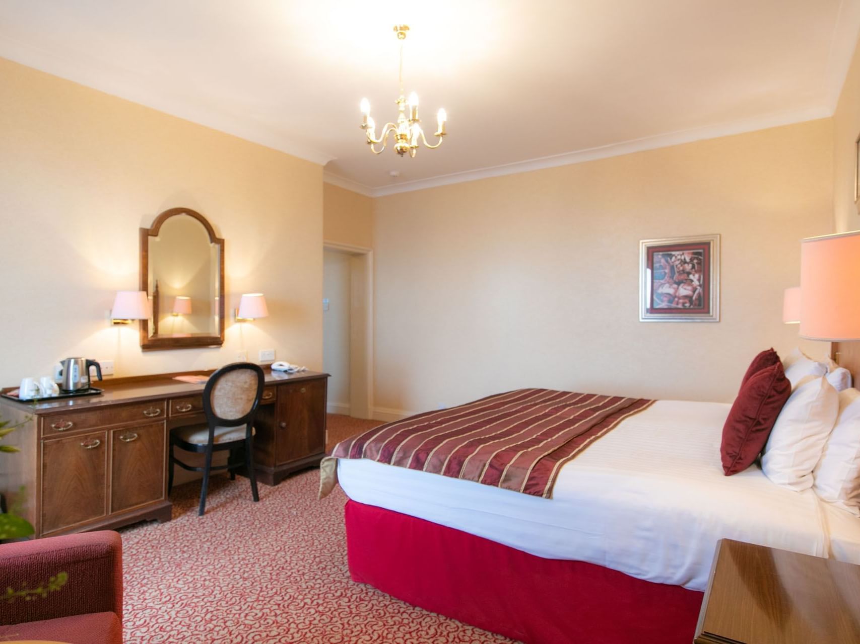 Bed in Premium Double Room, The Imperial Hotel Blackpool