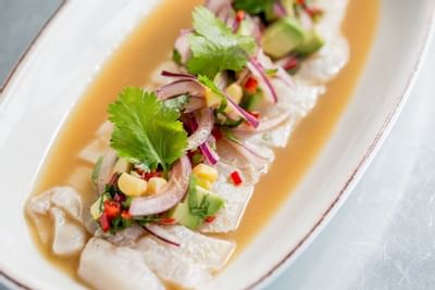 Leicester Square Kitchen Sea Bass Ceviche