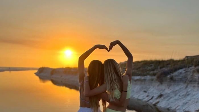 Celebrate Valentine's Day on the beaches of 30A at Camp Creek Inn
