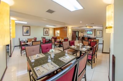 Restaurant at Hotel Casa Veranda in Guatemala