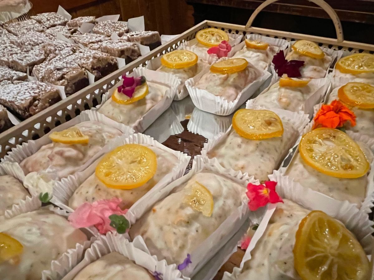 Handmade desserts at Granlibakken's Mother's Day brunch buffet
