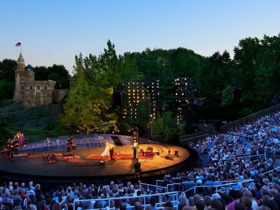 shakespeare in central park nyc