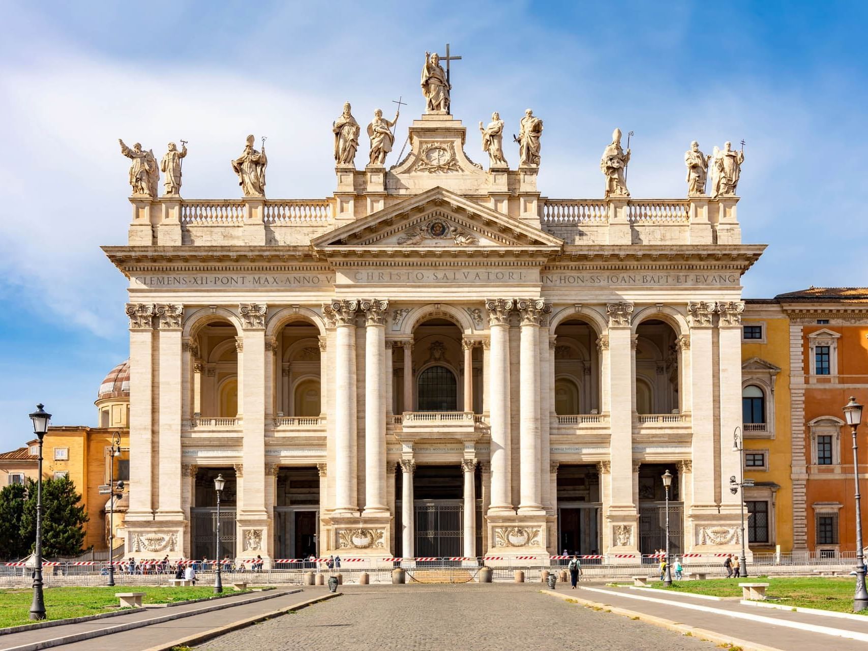 Exterior view of the Papal Basilica of Saint Mary Major near The Guardian Hotel