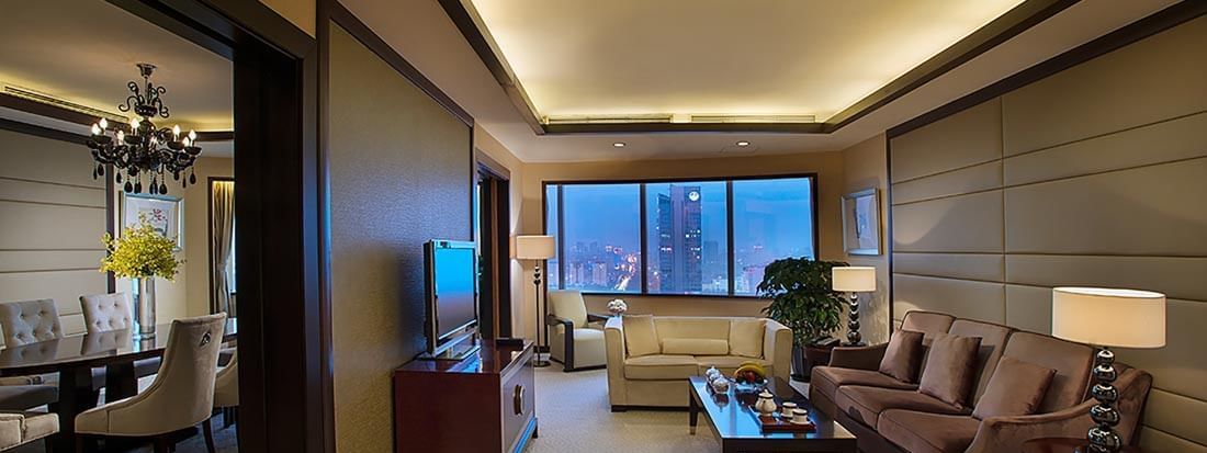 Yu Ting Imperial Suite Living Room