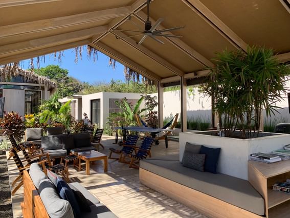 Beach Club at Tierra Magnífica Hotel in Guanacaste, Costa Rica