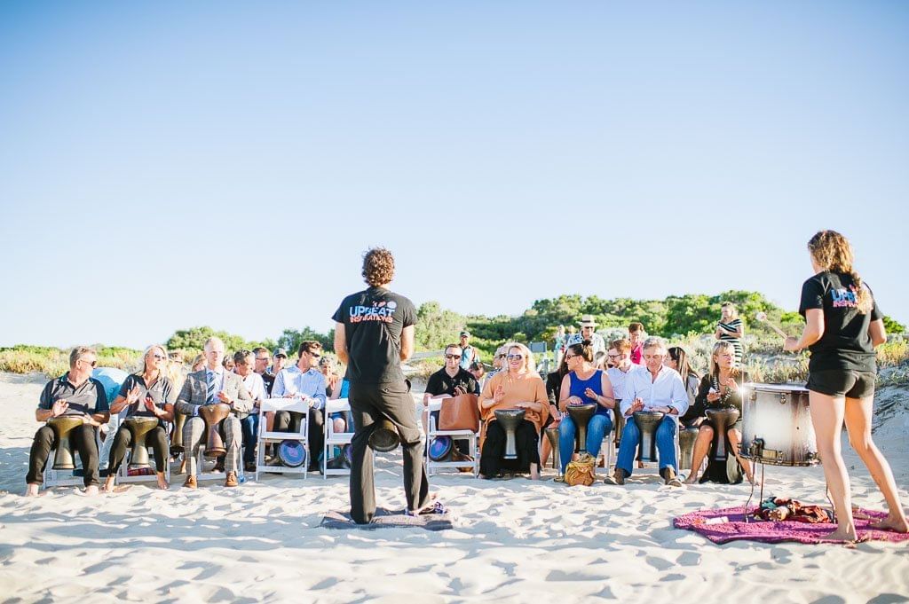 Hosting an event in the beach at Pullman Bunker Bay Resort