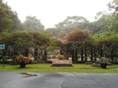 Entrance of Purwodadi Botanical Garden near Vasa Hotel Surabaya